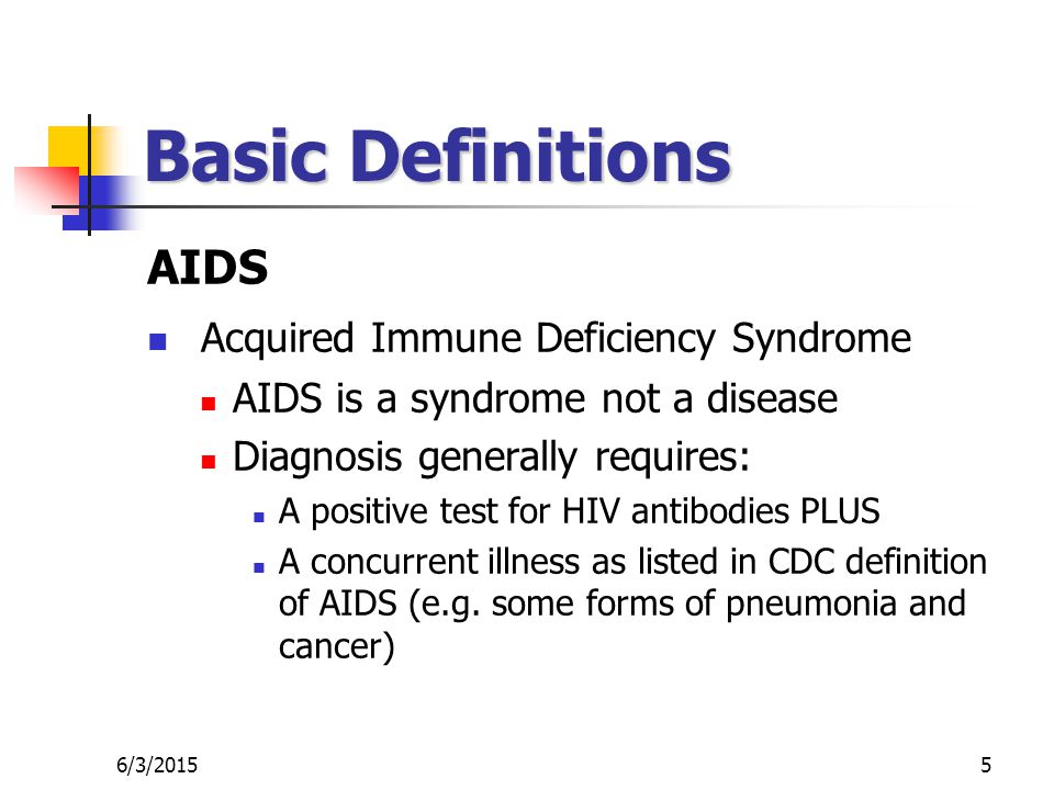 Cause and effect AIDs